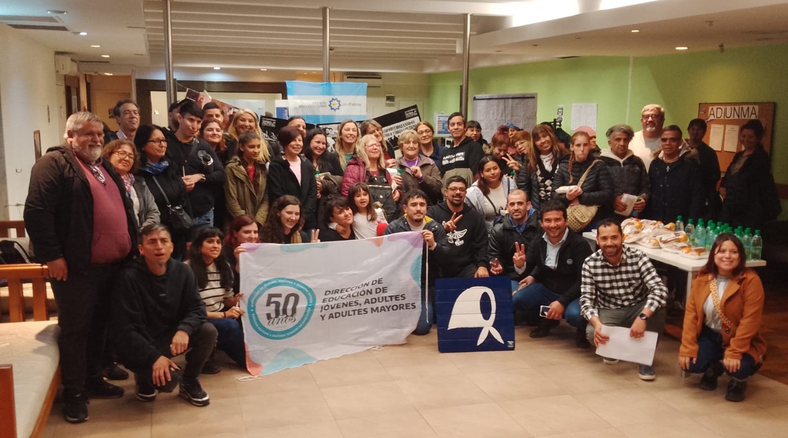 Visita de estudiantes a la UNMa - CENS 451 y 452 Lomas de Zamora y CENS 452 y 453 de Lanús.